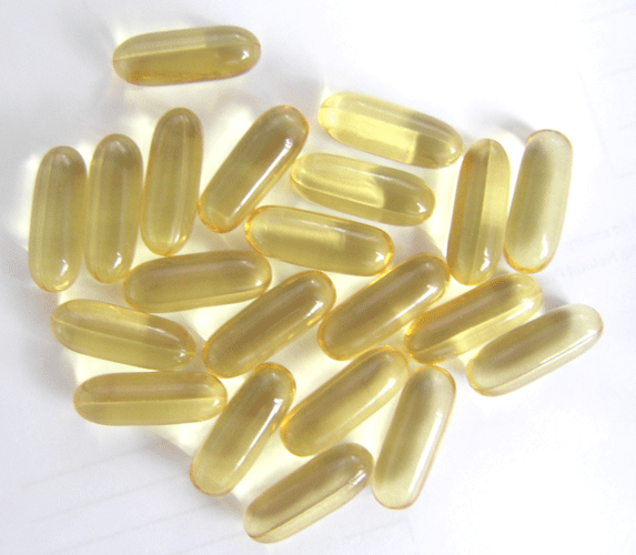 Evening primrose oil soft capsule